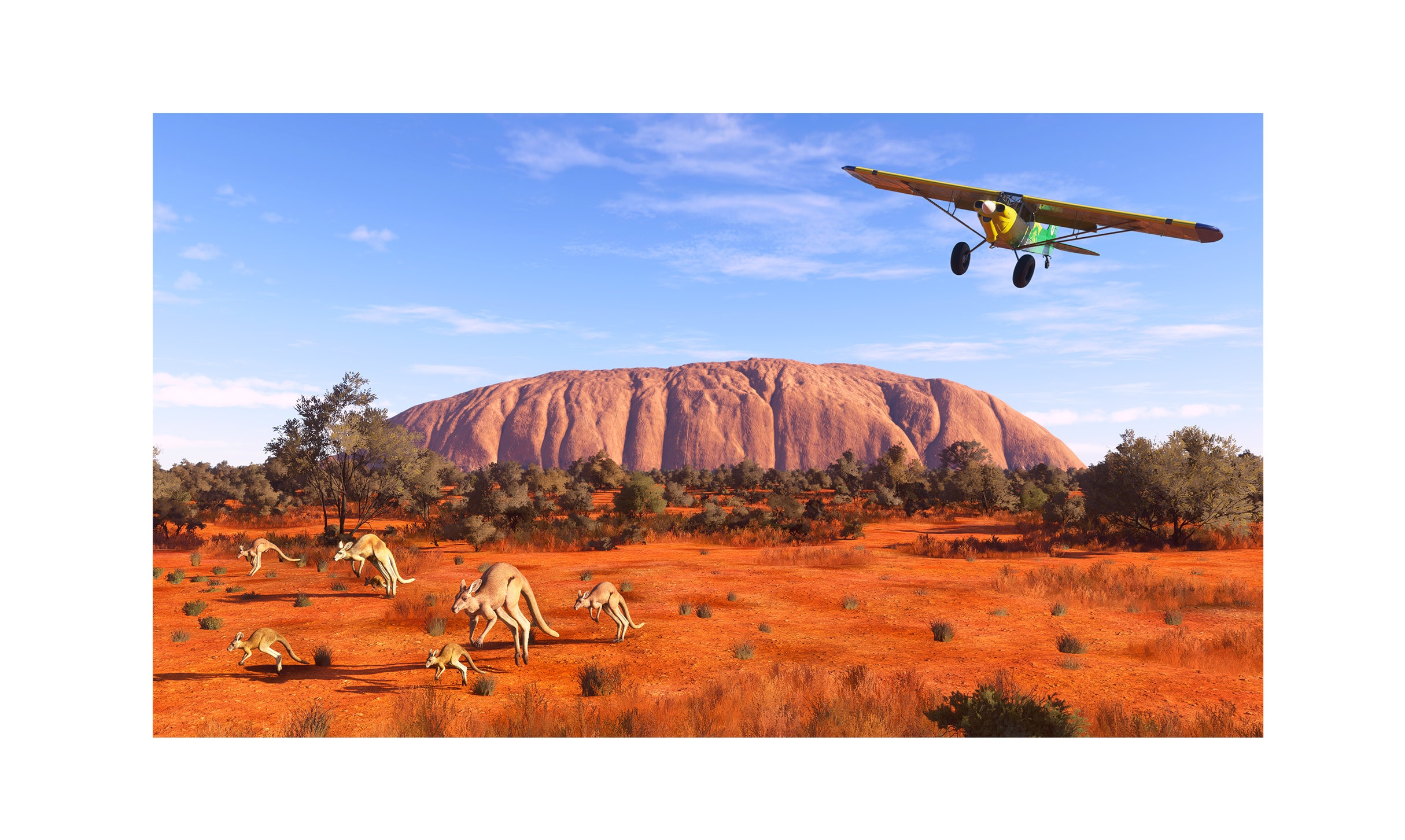 Reference image for: With latest world update, Microsoft Flight Simulator shines light on aerial firefighting