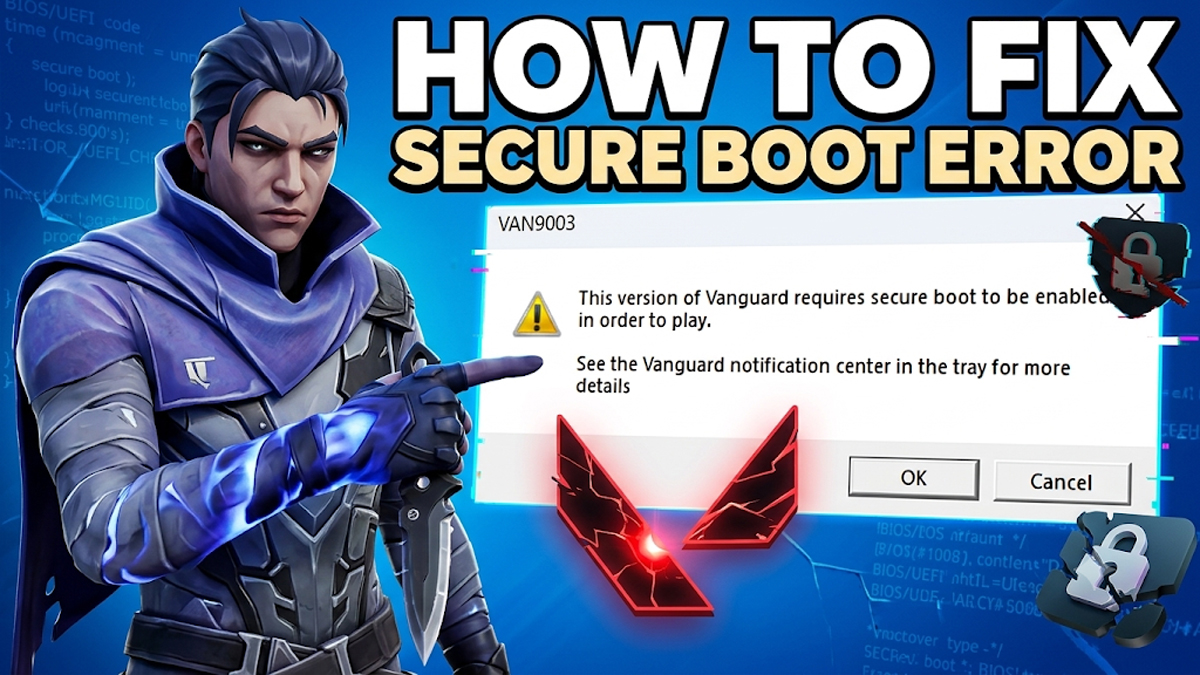 Ảnh tham khảo cho bài: Cách bật Secure Boot để chơi VALORANT chi tiết và sửa các lỗi thường gặp