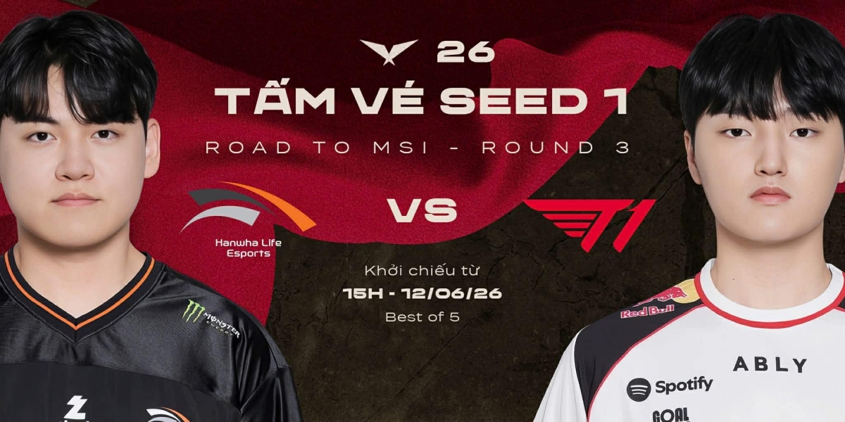 Ảnh tham khảo cho bài: HLE đánh bại T1 3-1, giành tấm vé đầu tiên của LCK đến MSI 2026: vì sao tín hiệu này đang đậm dần