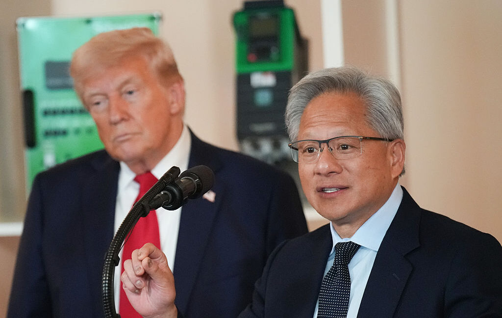 Reference image for: Nvidia bets $150B on Taiwan as Trump's plan to make US an AI hub backfires