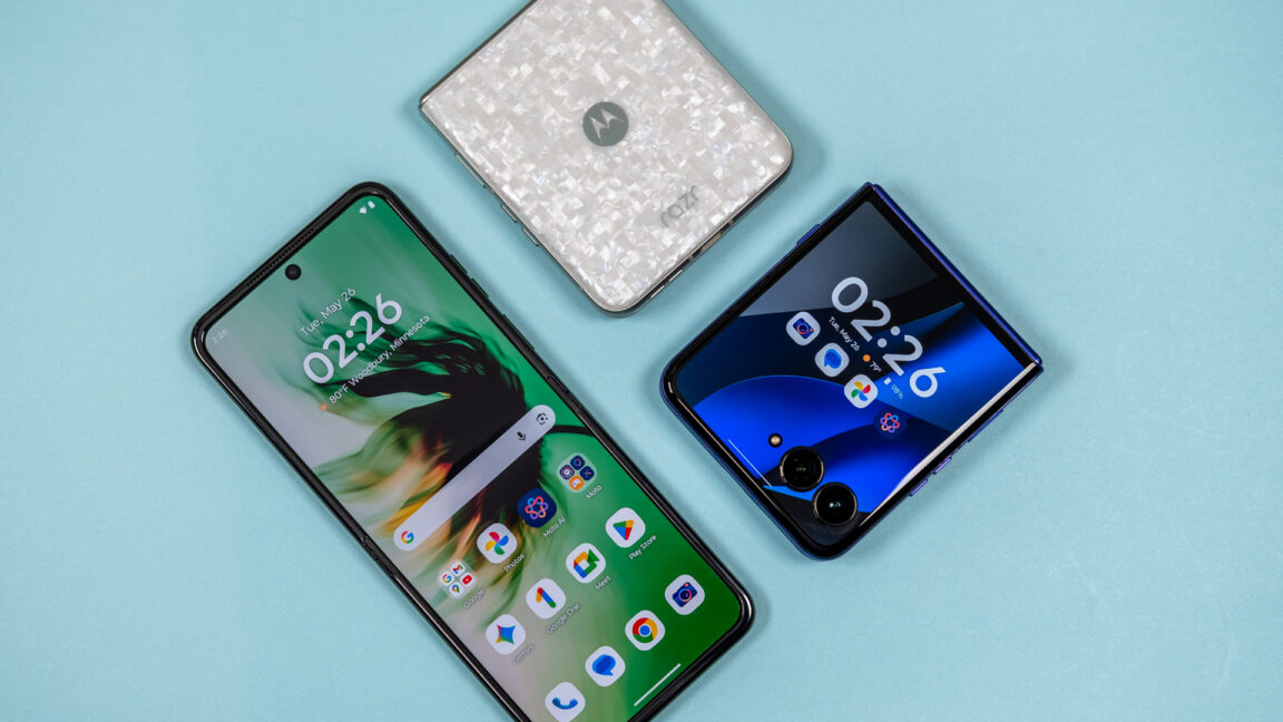 Reference image for: Motorola's 2026 Razrs are almost worth buying just for their stunning looks… almost