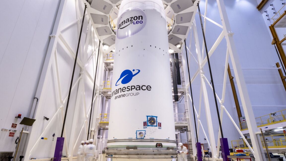 Reference image for: Among the large new rockets Amazon was counting on, only Europe has delivered