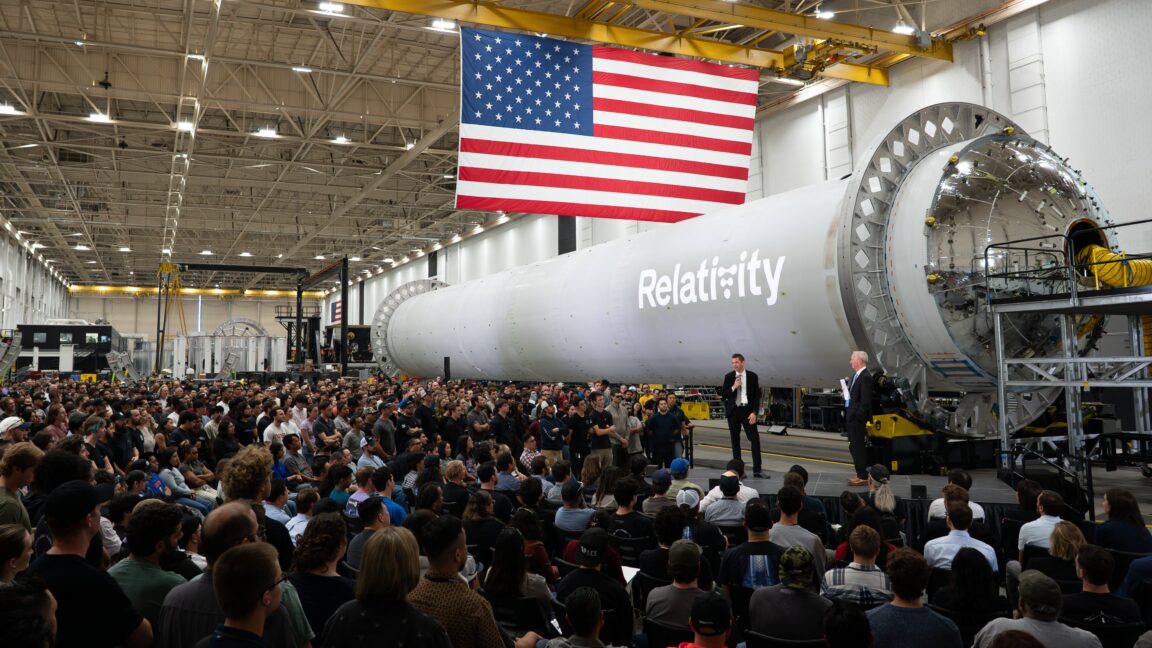 Reference image for: Rocket Report: Rebuild begins at Blue Origin launch pad; Relativity targets Mars