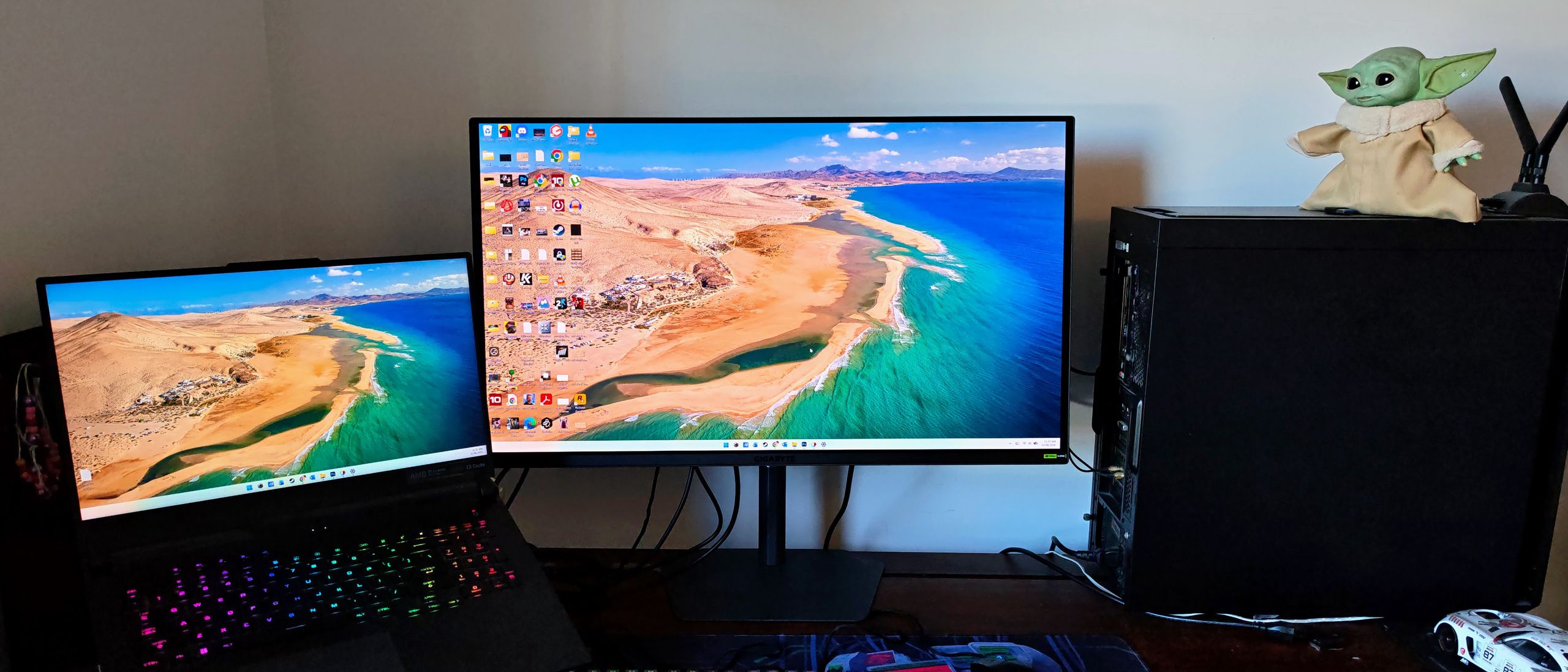 Reference image for: Gigabyte is back with a bang with this 32-inch QD-OLED monitor