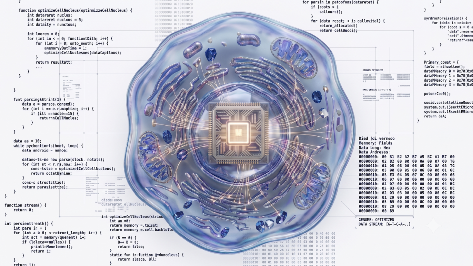 Reference image for: 'Future medicines may be designed much like software'