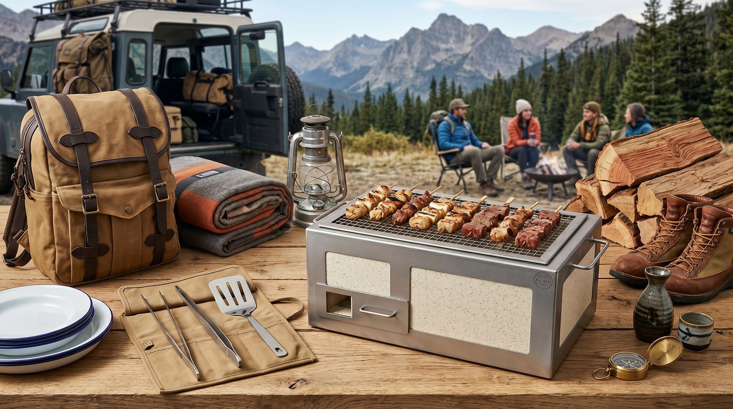 Reference image for: Somebody, please, stop me from impulse purchasing this Japanese BBQ grill and hosting my own at-home hibachi