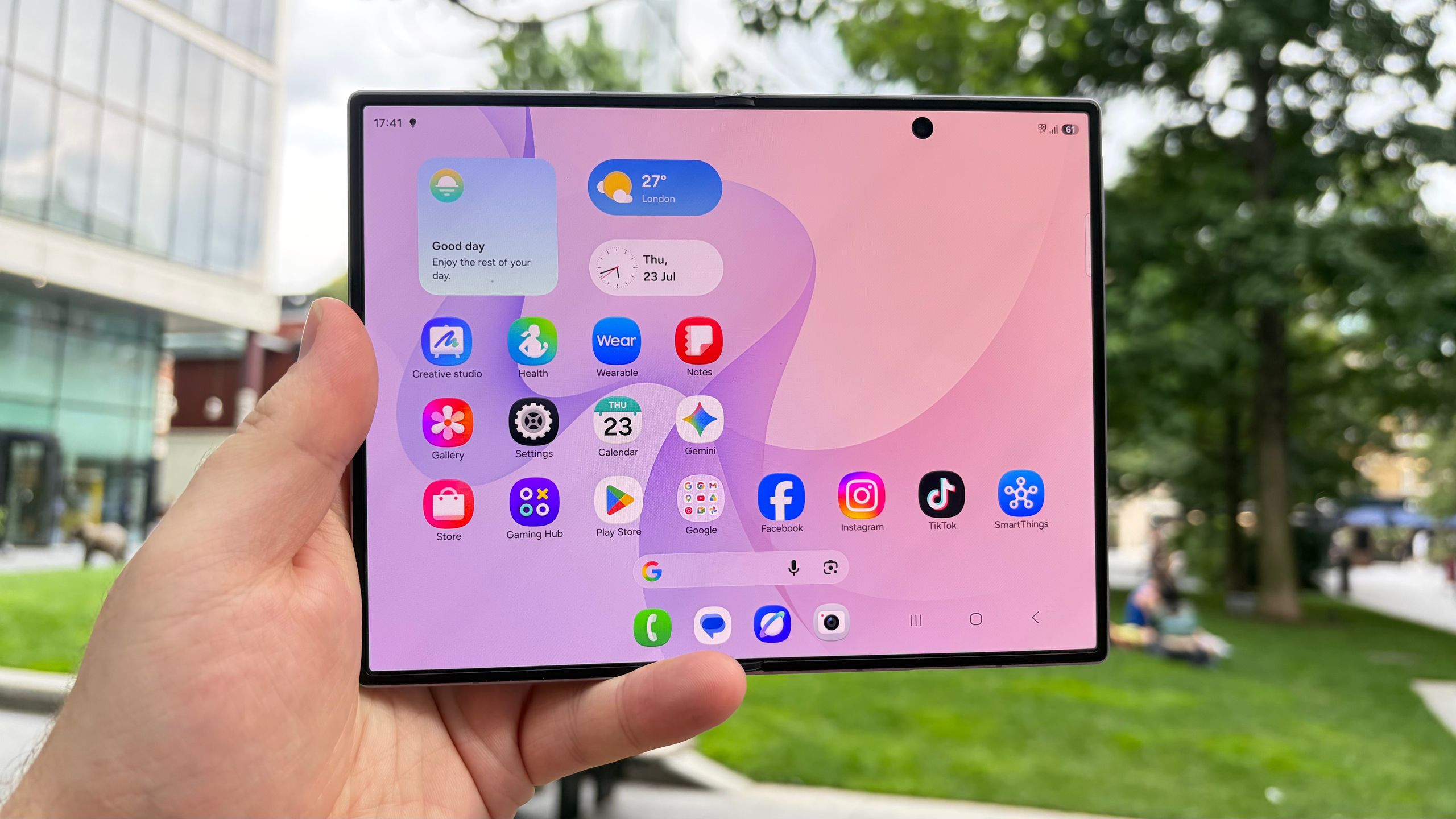 Reference image for: I tested the Samsung Galaxy Z Fold 8, and it's truly like having an iPad mini or a Kindle in your pocket