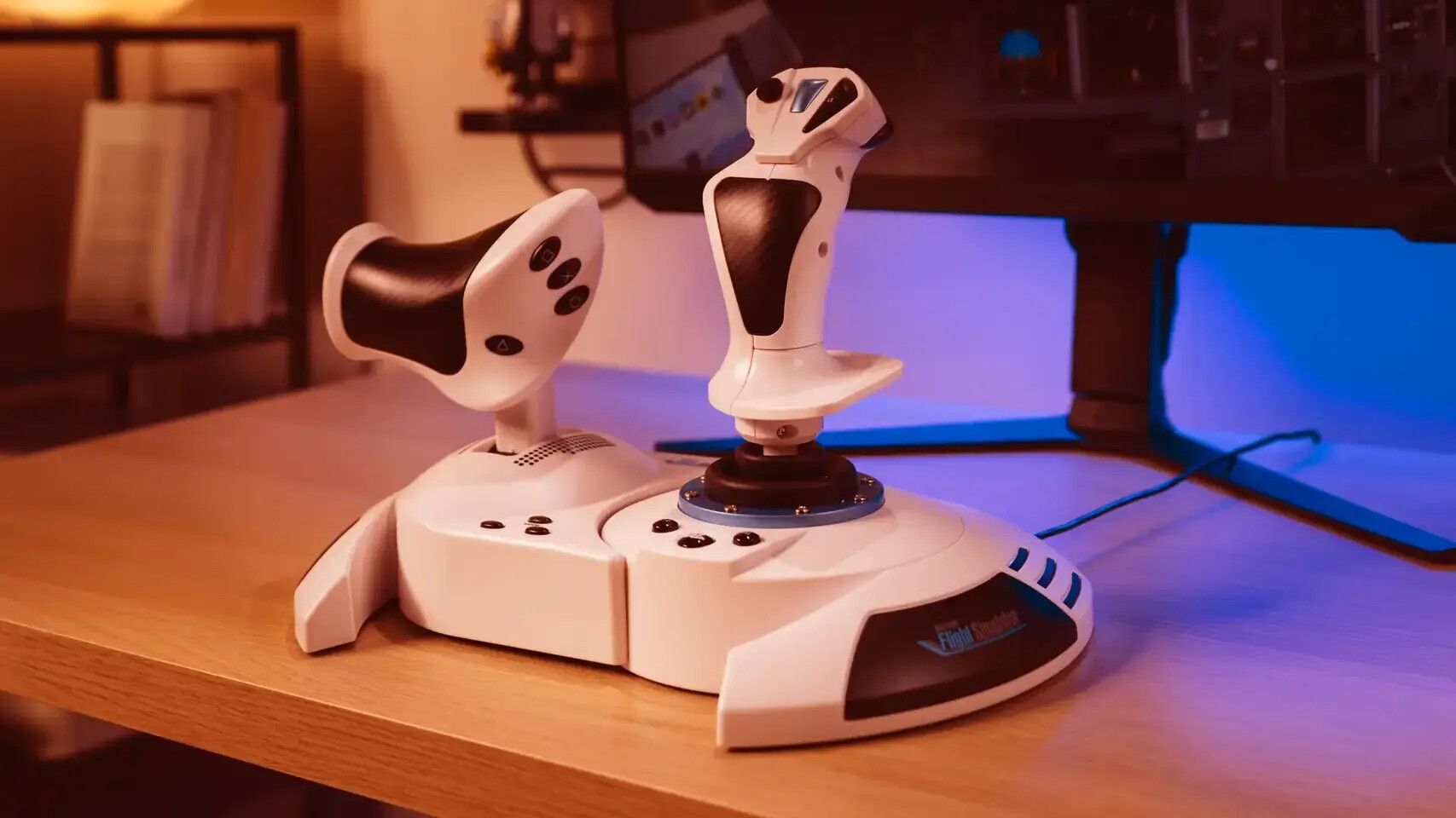 Reference image for: Thrustmaster's new specialized T.Flight Hotas 5 Microsoft Flight Simulator Edition provides a plug-and-play