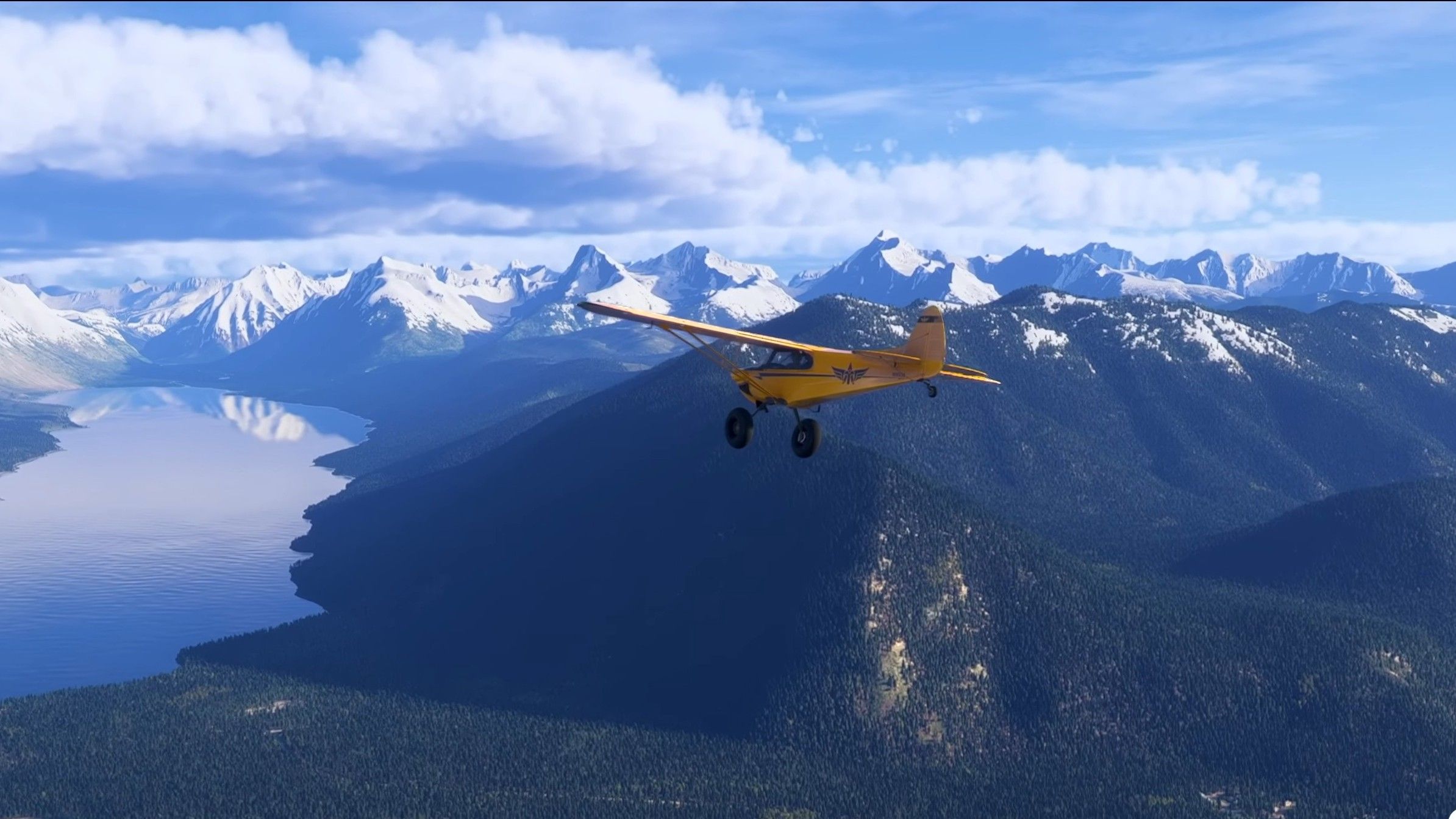 Reference image for: Microsoft Flight Simulator 2024 gets its American holiday World Update 22 a little early; fly the stunning