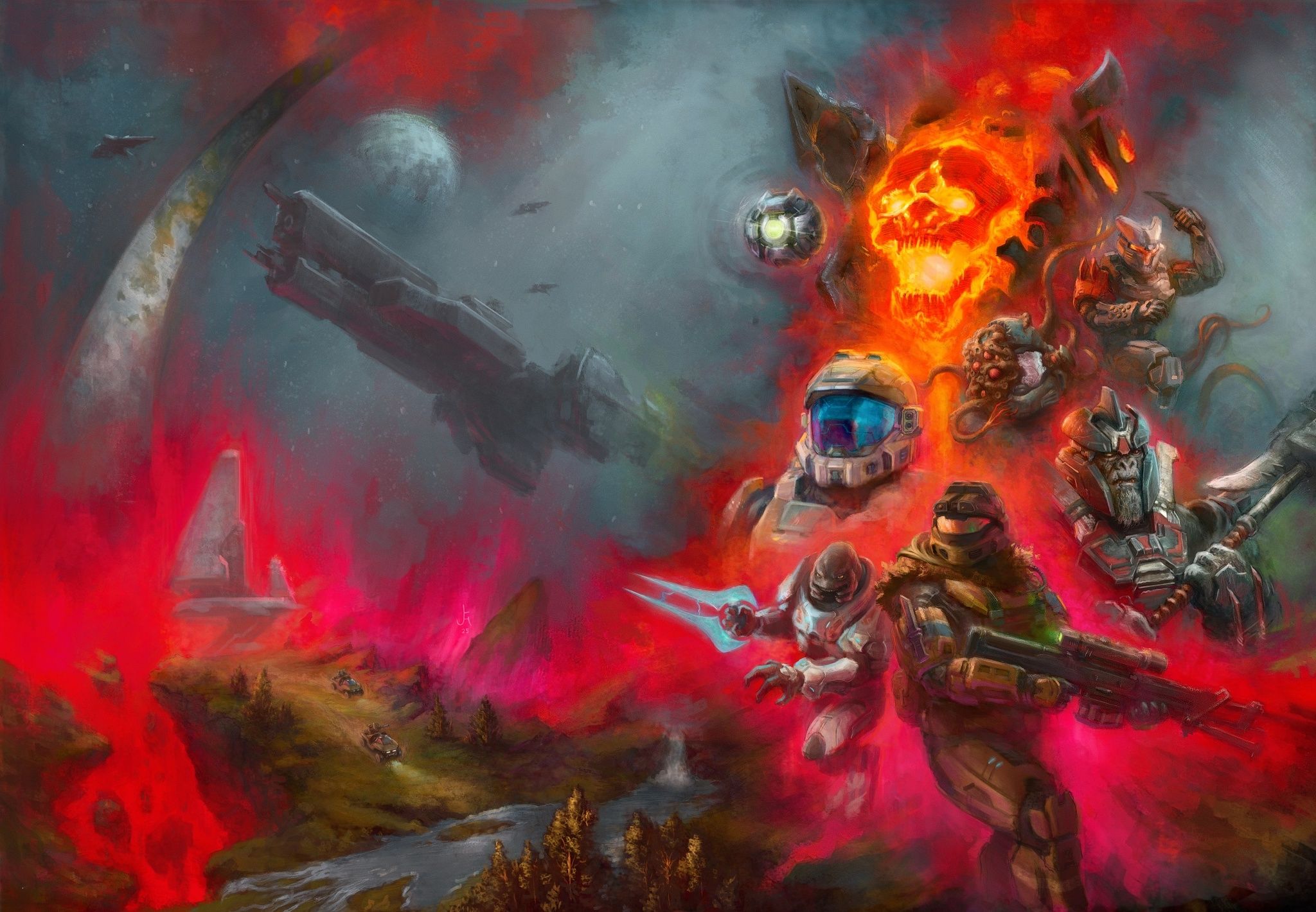 Reference image for: “A must‑have for Halo lore fans” —Halo just got a huge new anthology packed with lore and over 30 narrated