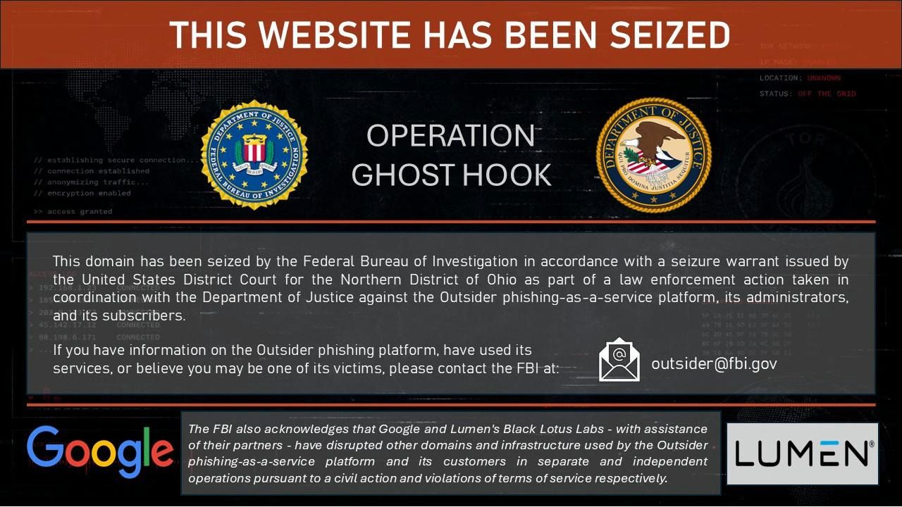 Reference image for: FBI dismantles Chinese phishing service that coached buyers to generate scam sites using AI —$88 cybercrime