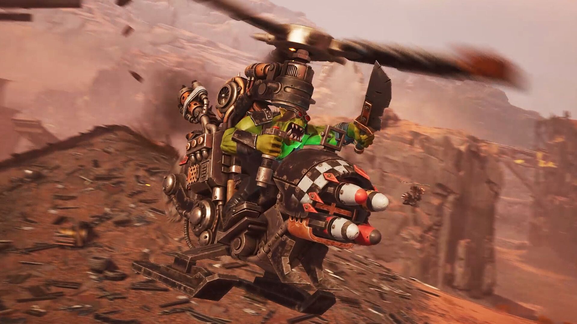 Reference image for: Move over Forza, 'Warhammer 40,000: Speed Freeks' is the Ork version of Twisted Metal I've been hammering for