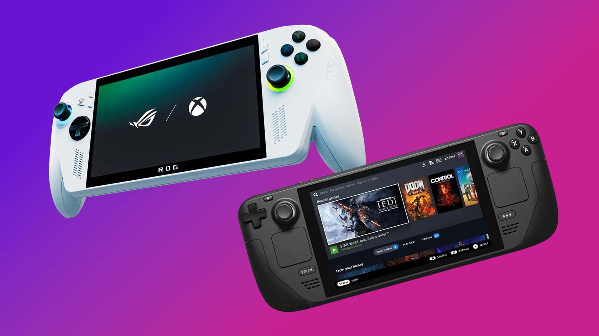Reference image for: Valve's massive Steam Deck price hike just made the Xbox ROG Ally a total no-brainer for eager handheld PC