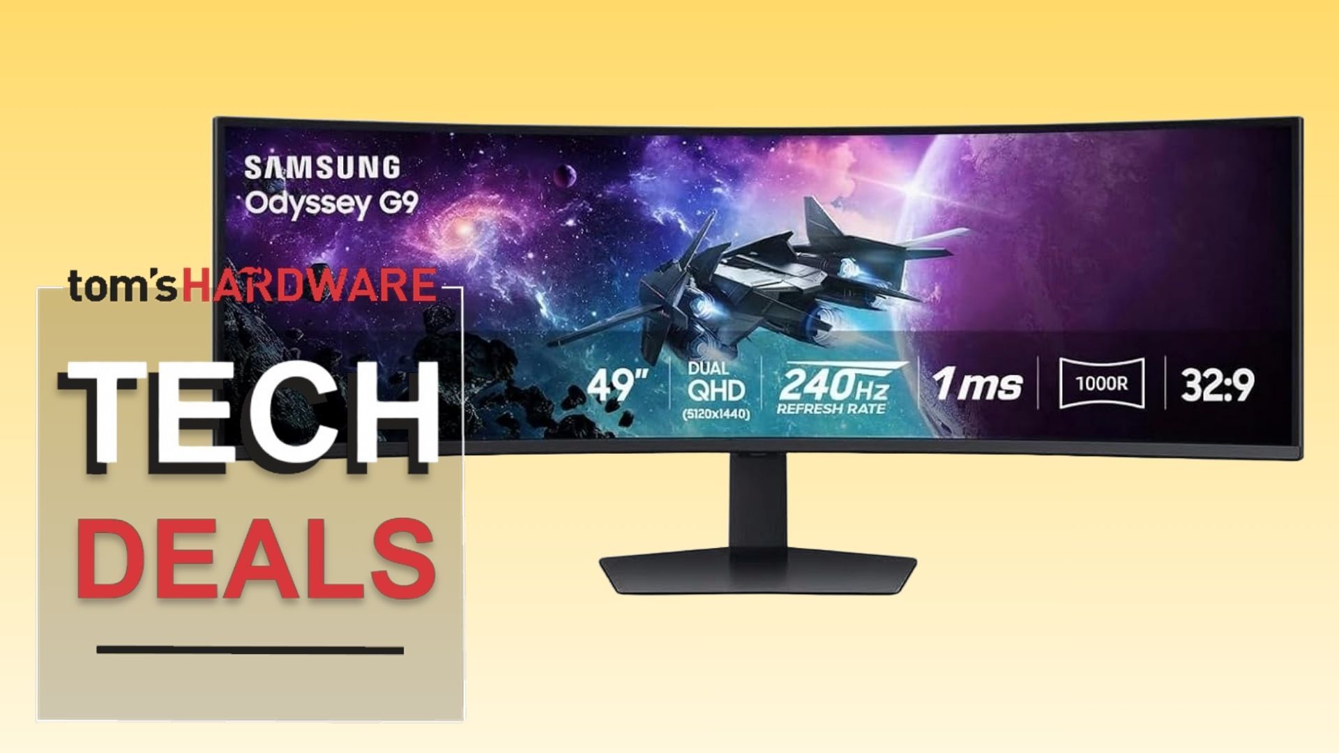 Reference image for: Samsung's 49-inch ultrawide Odyssey G9 gaming monitor dips to the lowest-ever price of $664 at Amazon