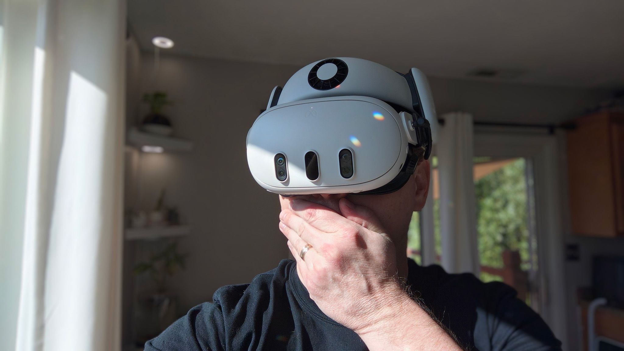 Reference image for: I finally figured out why no one can hear me in multiplayer Quest games