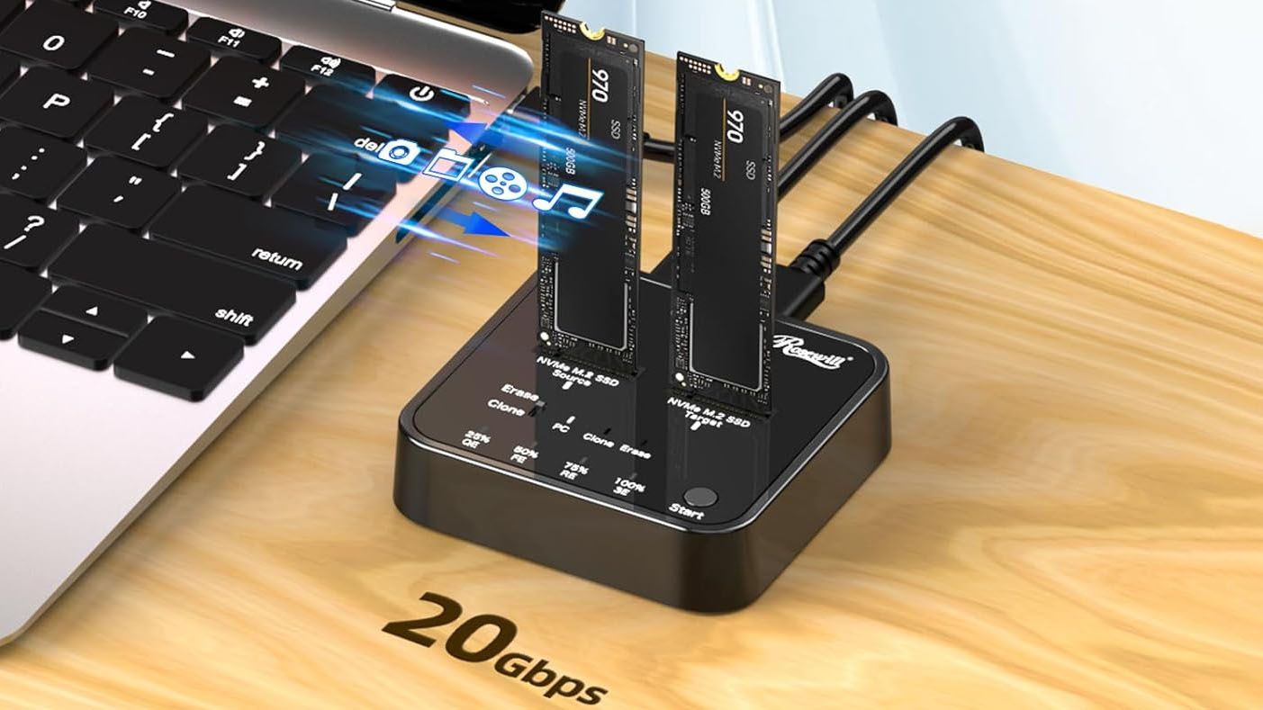Reference image for: Rosewill’s M.2 SSD Cloner and Eraser drops to its lowest-ever price of $47