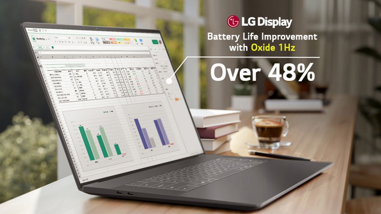Reference image for: 1Hz laptop display reportedly helps deliver outstanding 43-hour battery life on the XPS 14 during web use