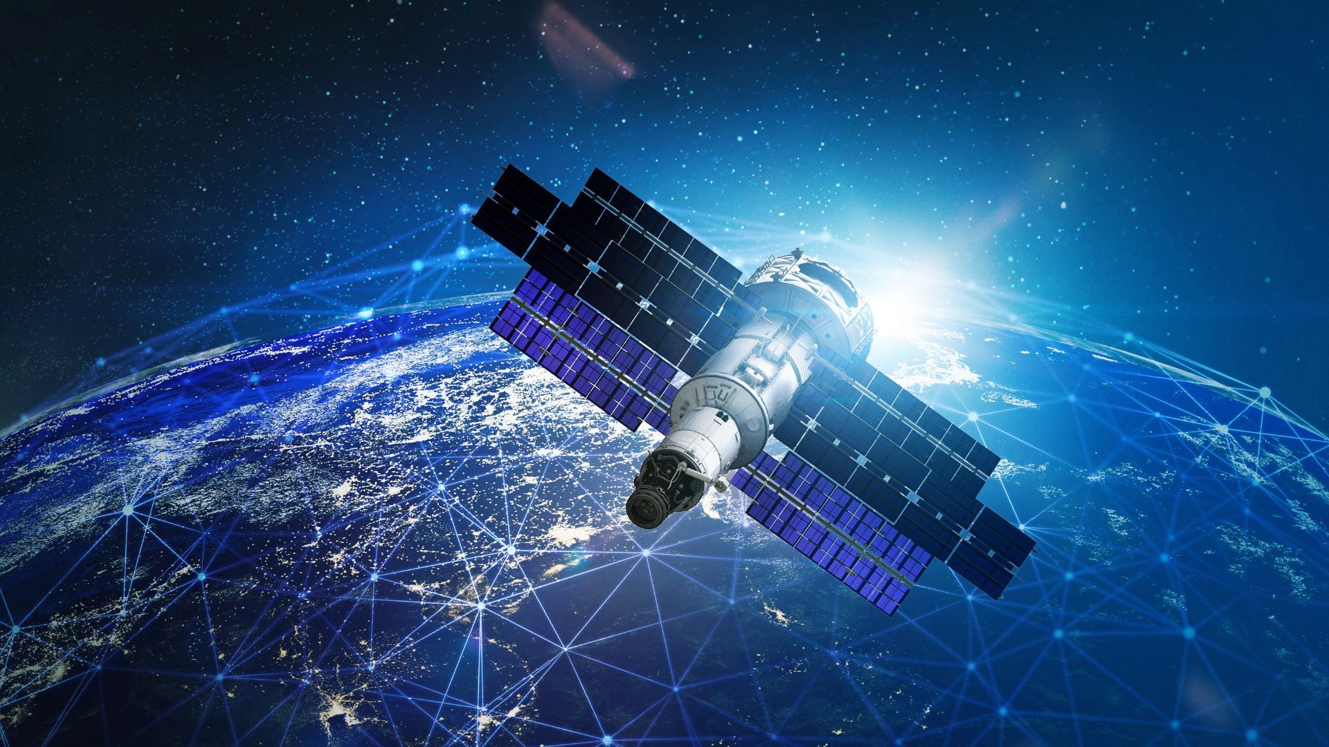Reference image for: China unifies tech sector to build grid-free orbiting satellite AI data centers, challenging Elon Musk's SpaceX
