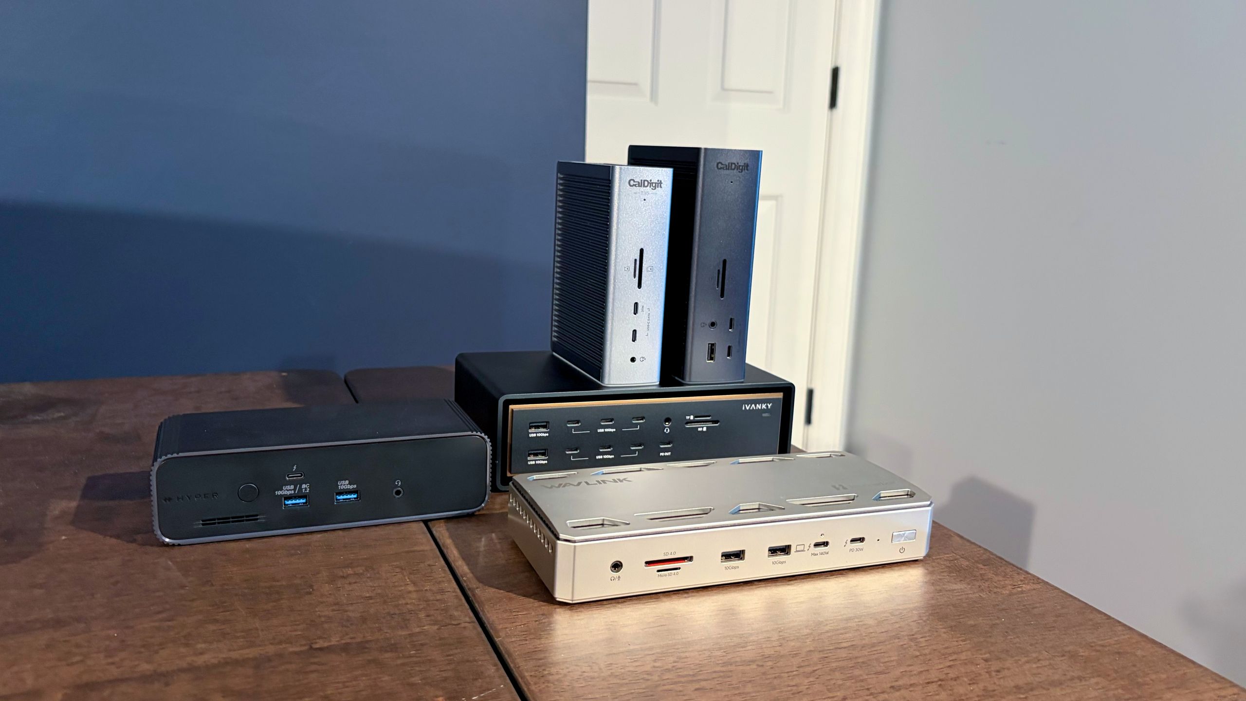 Reference image for: Testing the top Thunderbolt 5 docks with up to 140W Power Delivery, 10 GbE, and even internal M.2 SSD slots