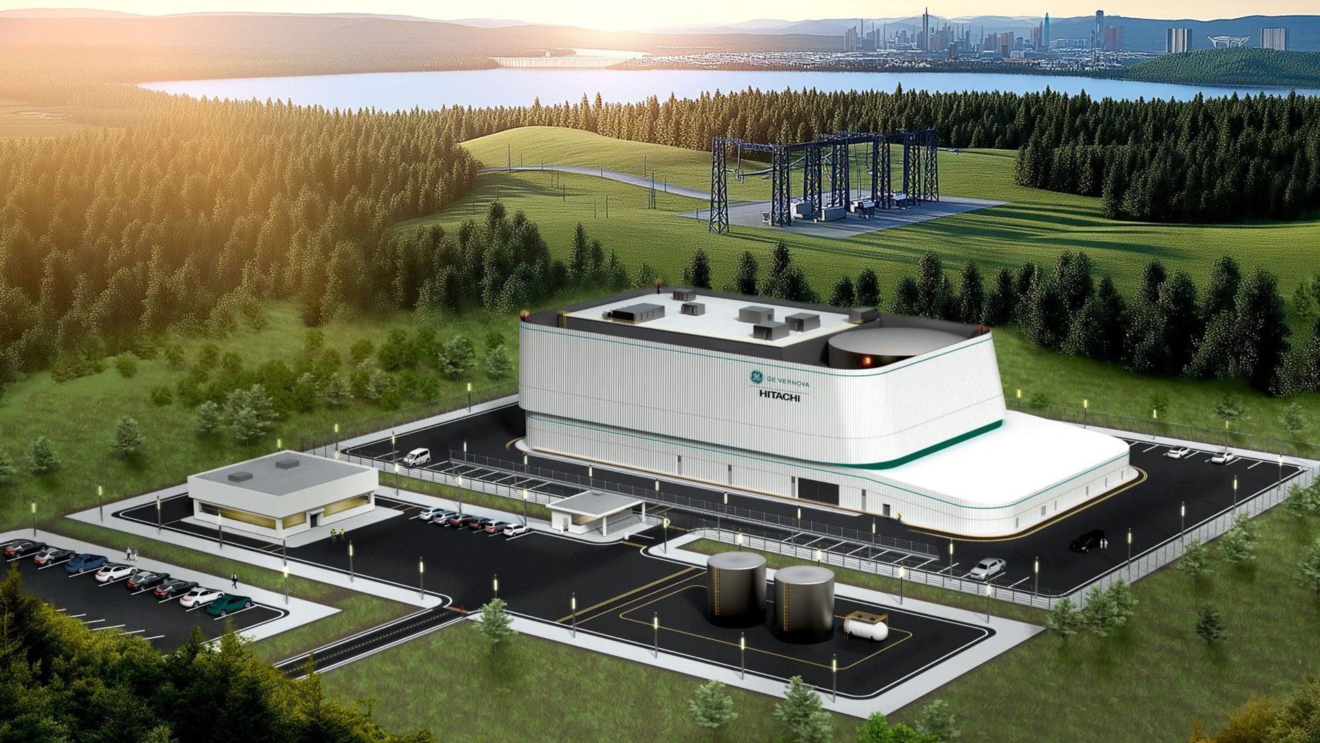 Reference image for: The UK's countryside could be filled with small nuclear reactors after billionaire announces £35bn new