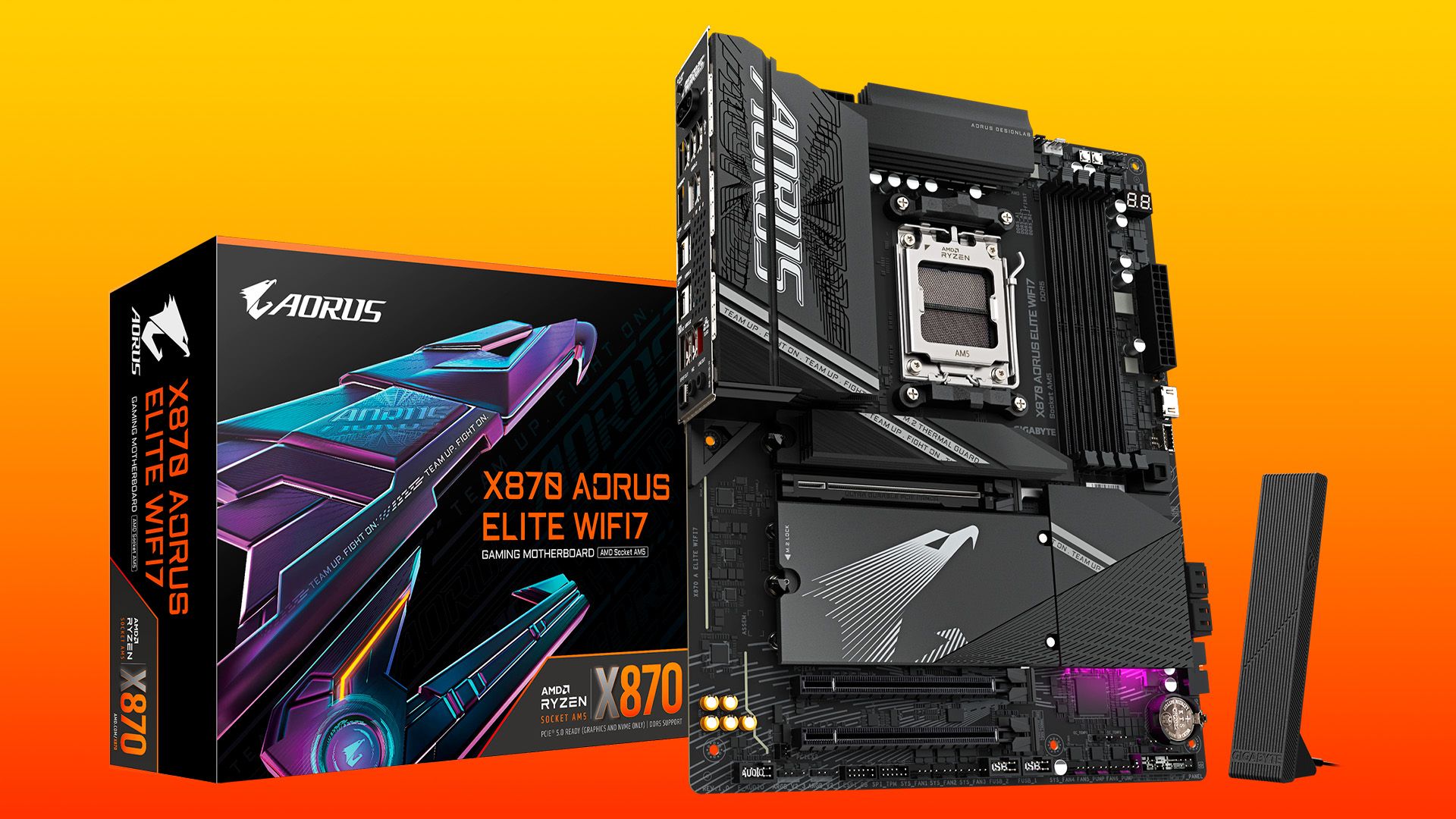 Reference image for: Build an elite AMD gaming PC around Gigabyte's X870 motherboard for $70 off