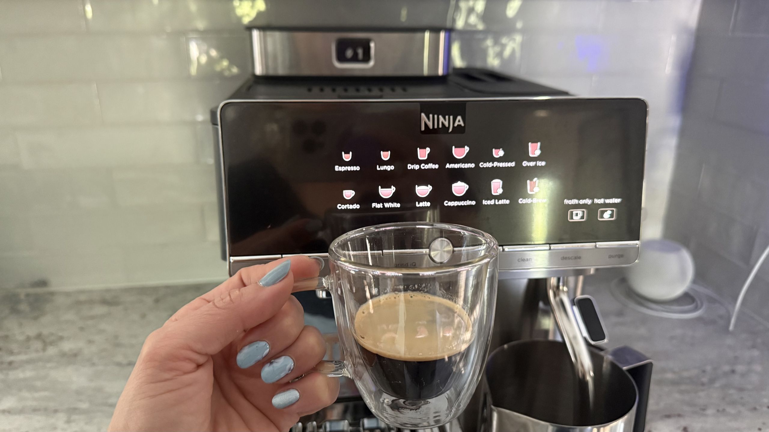 Reference image for: The Ninja AutoBarista Pro accommodates two totally different coffee-drinkers