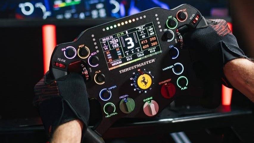 Reference image for: Thrustmaster's latest racing wheel is the closest any of us will ever get to driving a 24 Hours of Le Mans