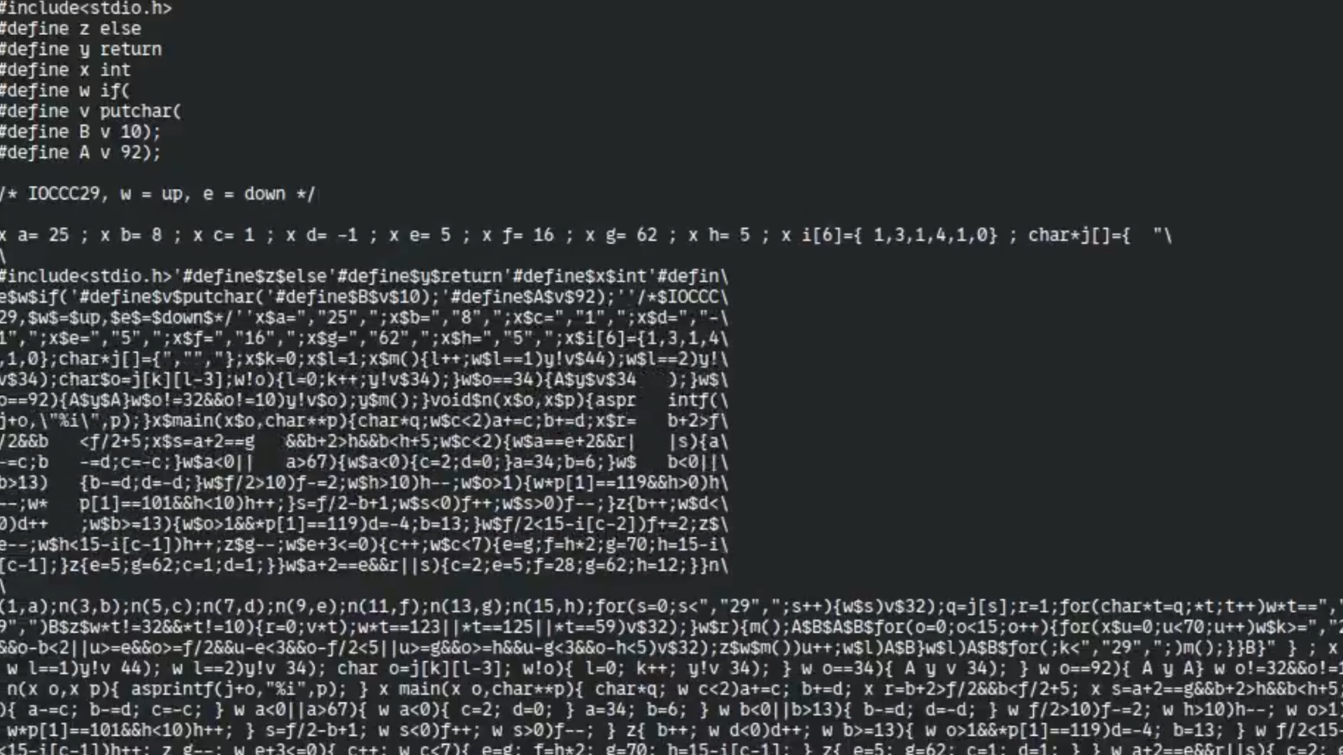 Reference image for: Pong game recompiles its own source code every frame
