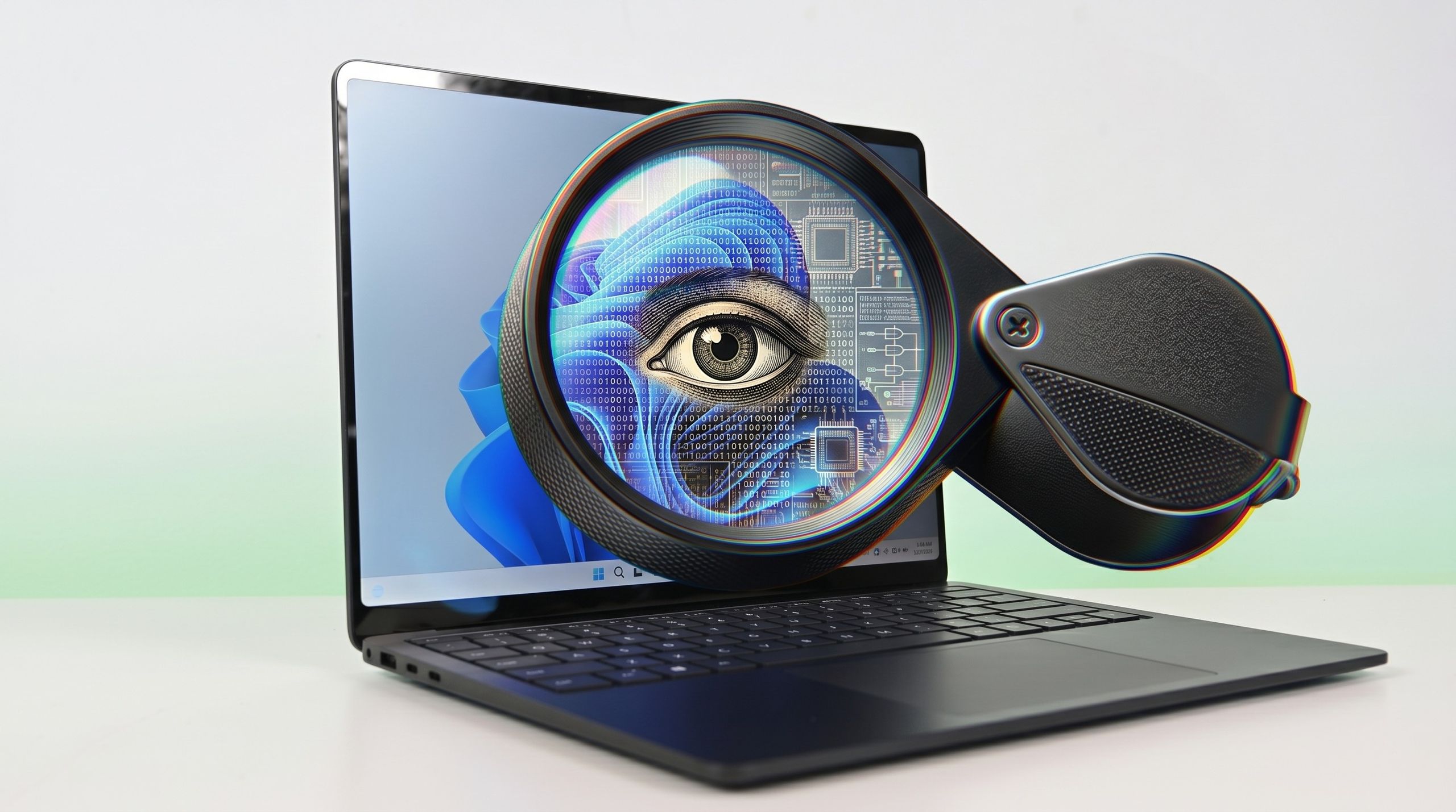 Reference image for: "Leave it to Surface to do it best": Privacy screens are changing, and I dug into how Microsoft's approach