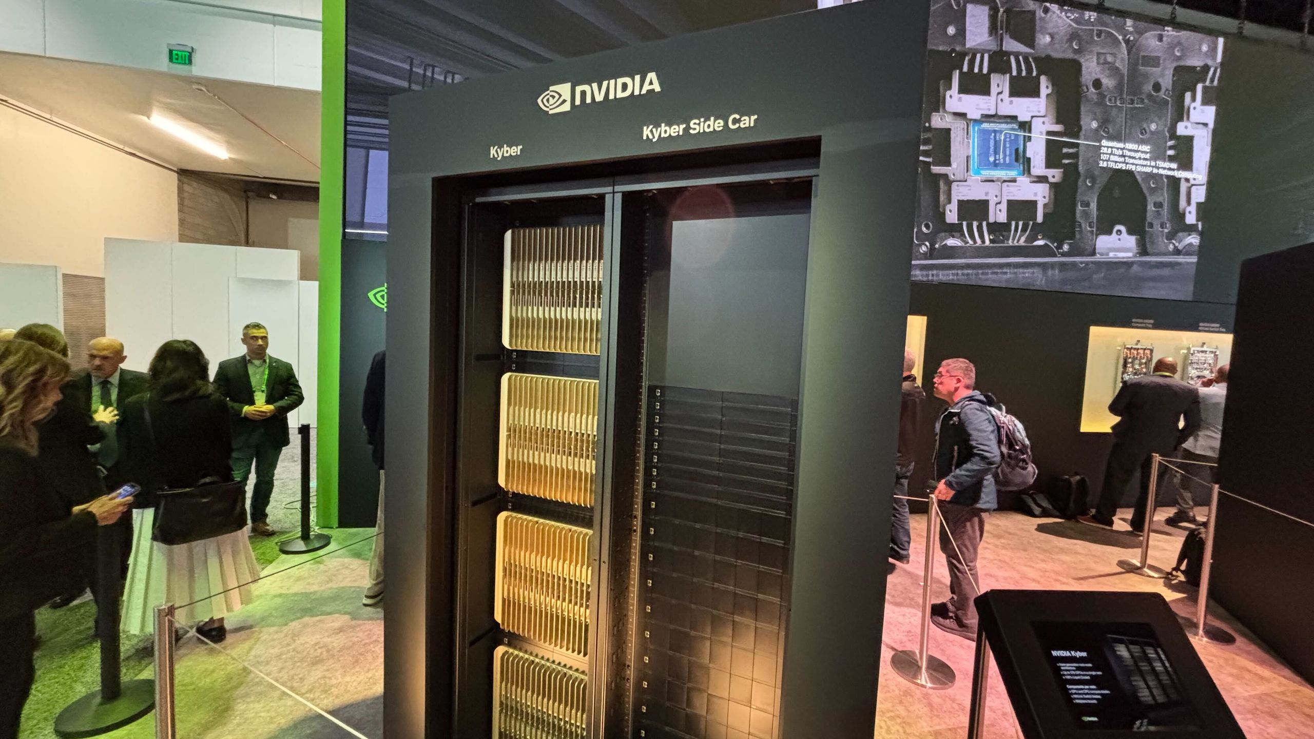 Reference image for: Nvidia's Kyber rack for Rubin Ultra reportedly delayed to 2028, stopgap solution also axed due to customer