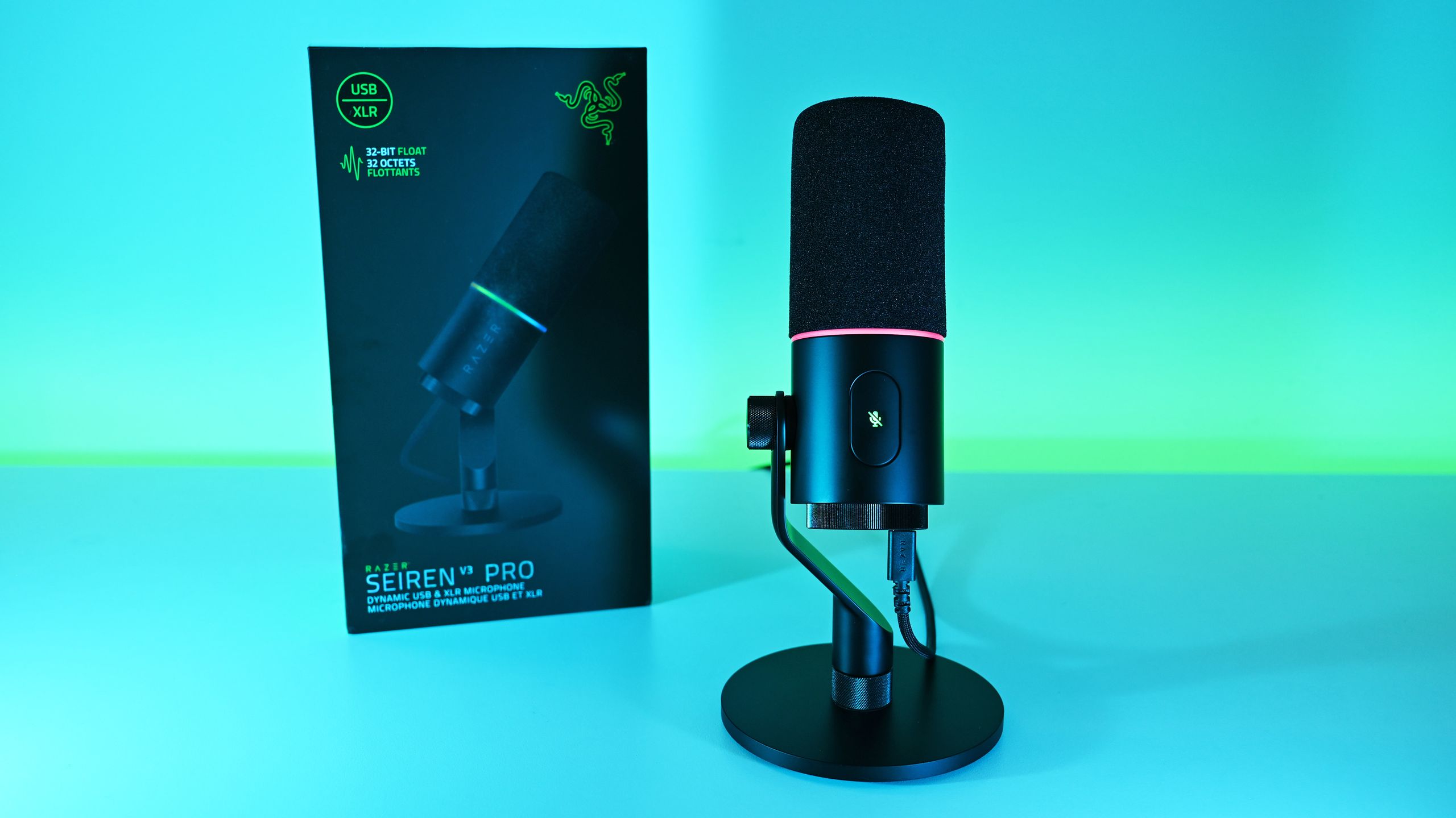 Reference image for: The Seiren V3 Pro proves Razer can build a true studio‑grade mic, and it might be the company’s most mature