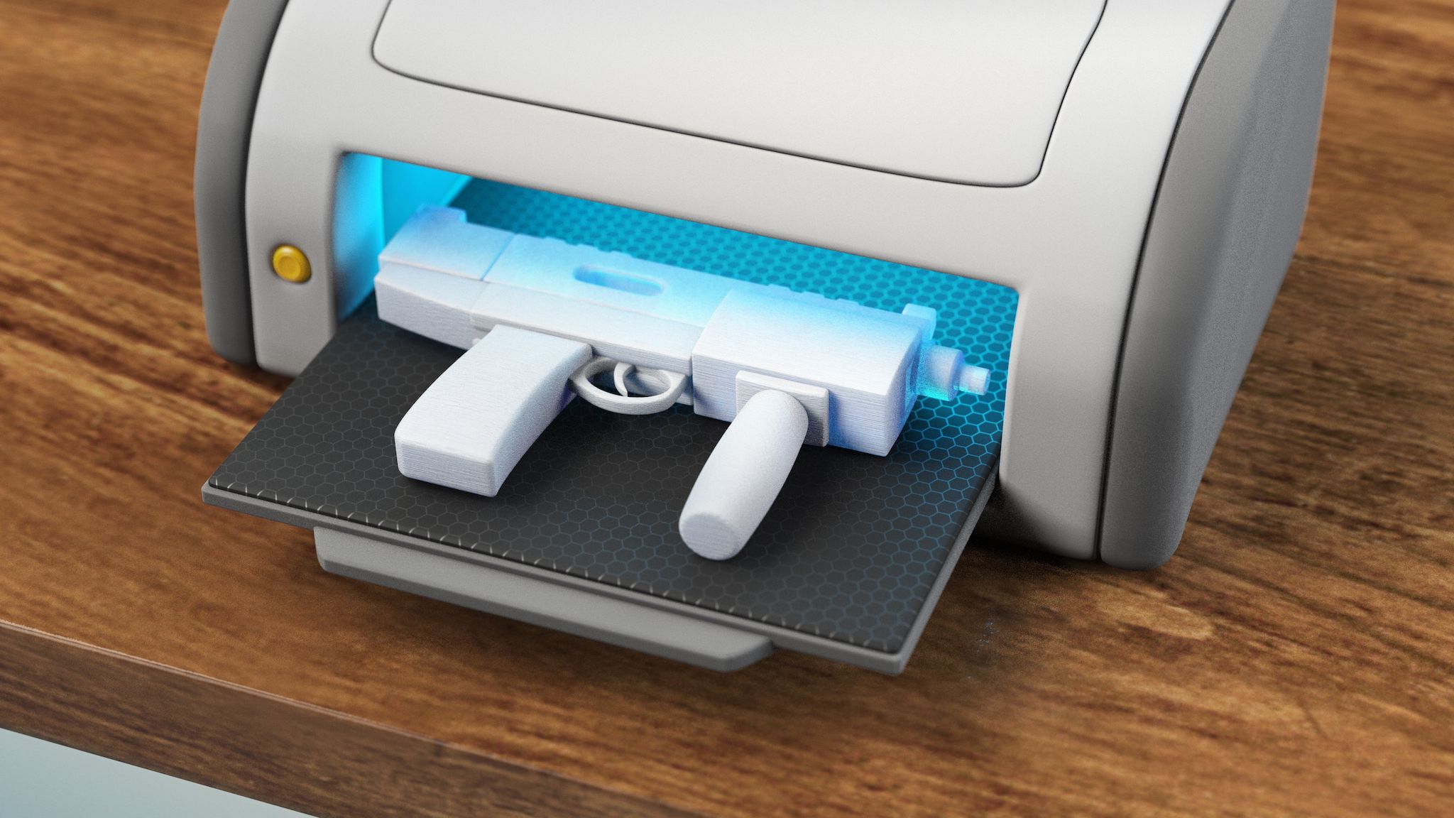 Reference image for: California Assembly passes 3D printer bill that would criminalize bypassing mandated gun-blocking software
