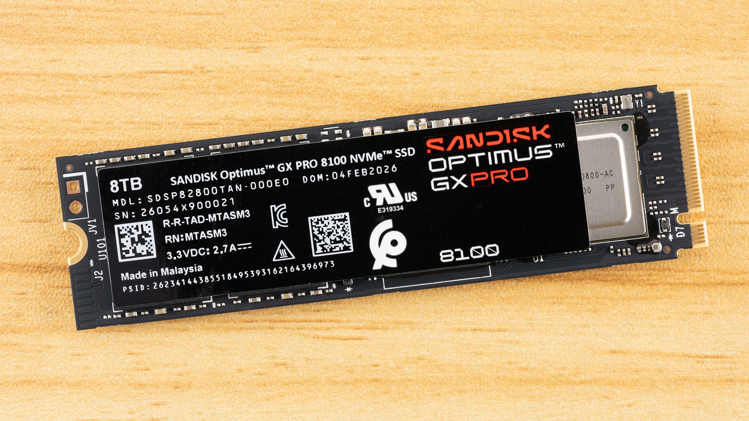 Reference image for: SanDisk Optimus GX Pro 8100 8TB SSD Review