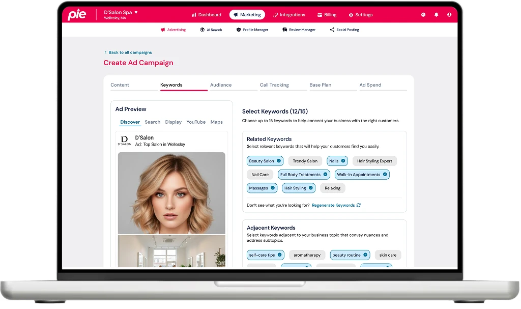 Reference image for: Pie launches with $19.5M to bring AI marketing to small businesses