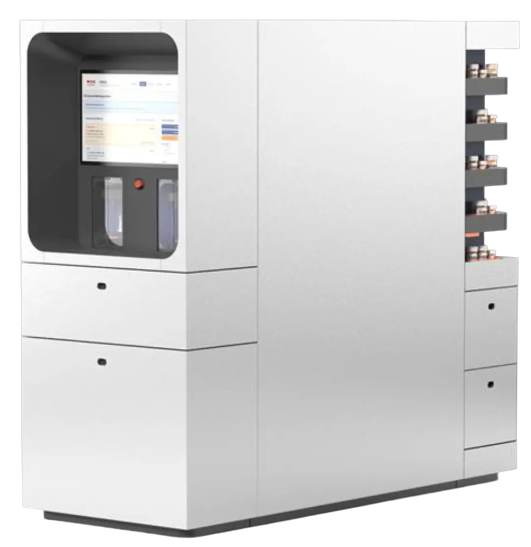 Reference image for: Queue raises $12.6M to launch ‘fully robotic pharmacy’ kiosk to make picking up meds more convenient