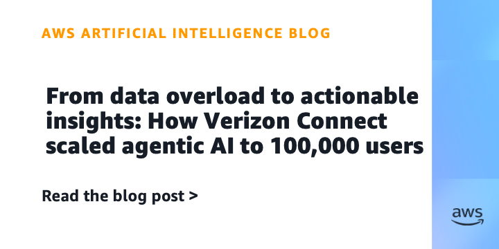 Reference image for: From data overload to actionable insights: How Verizon Connect scaled agentic AI to 100,000 users