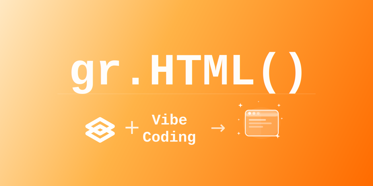 Reference image for: One-Shot Any Web App with Gradio's gr.HTML: why users should pay attention