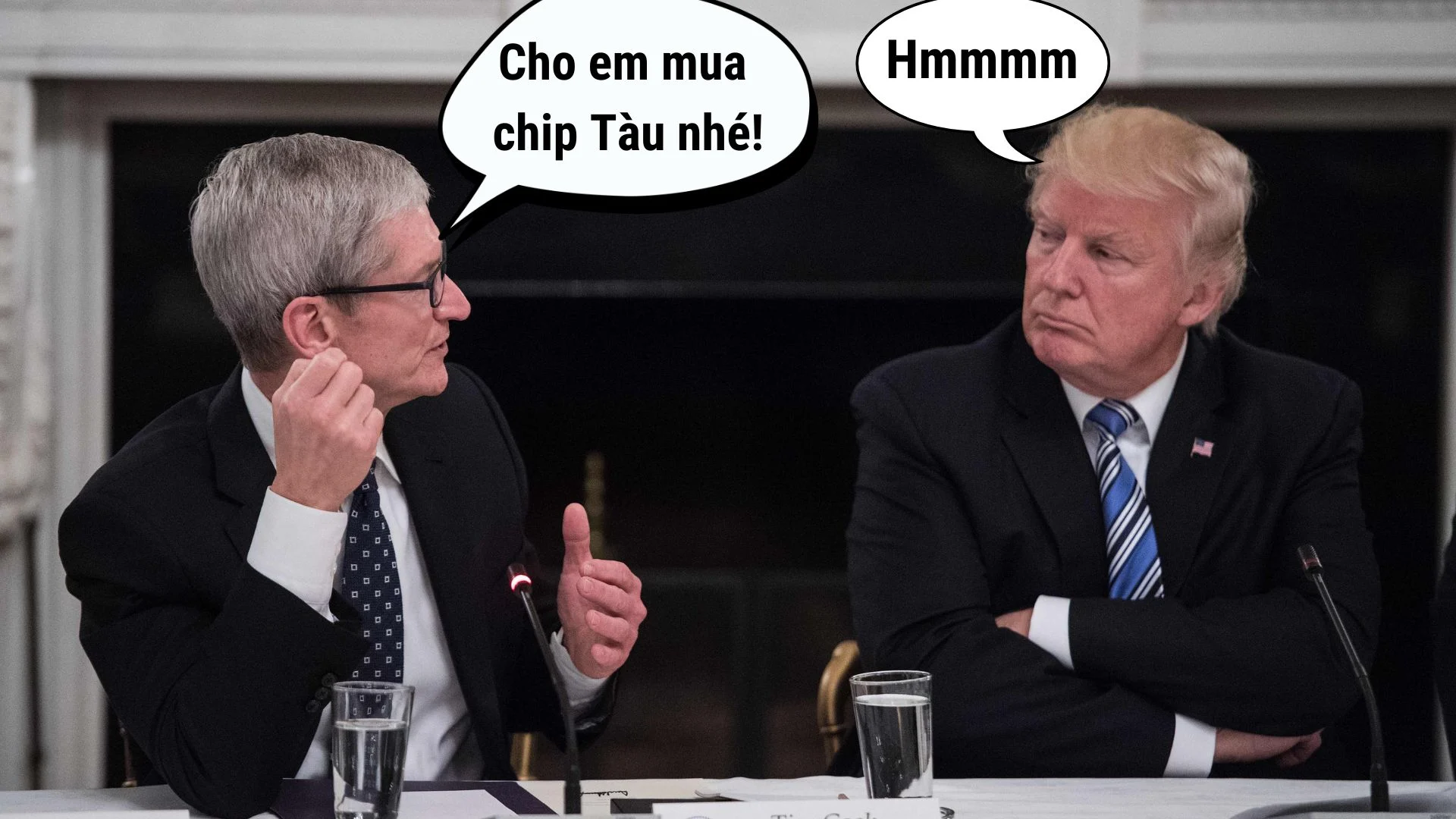 Ảnh tham khảo cho bài: Apple vận động chính quyền Trump cho phép mua chip nhớ của CXMT Trung Quốc