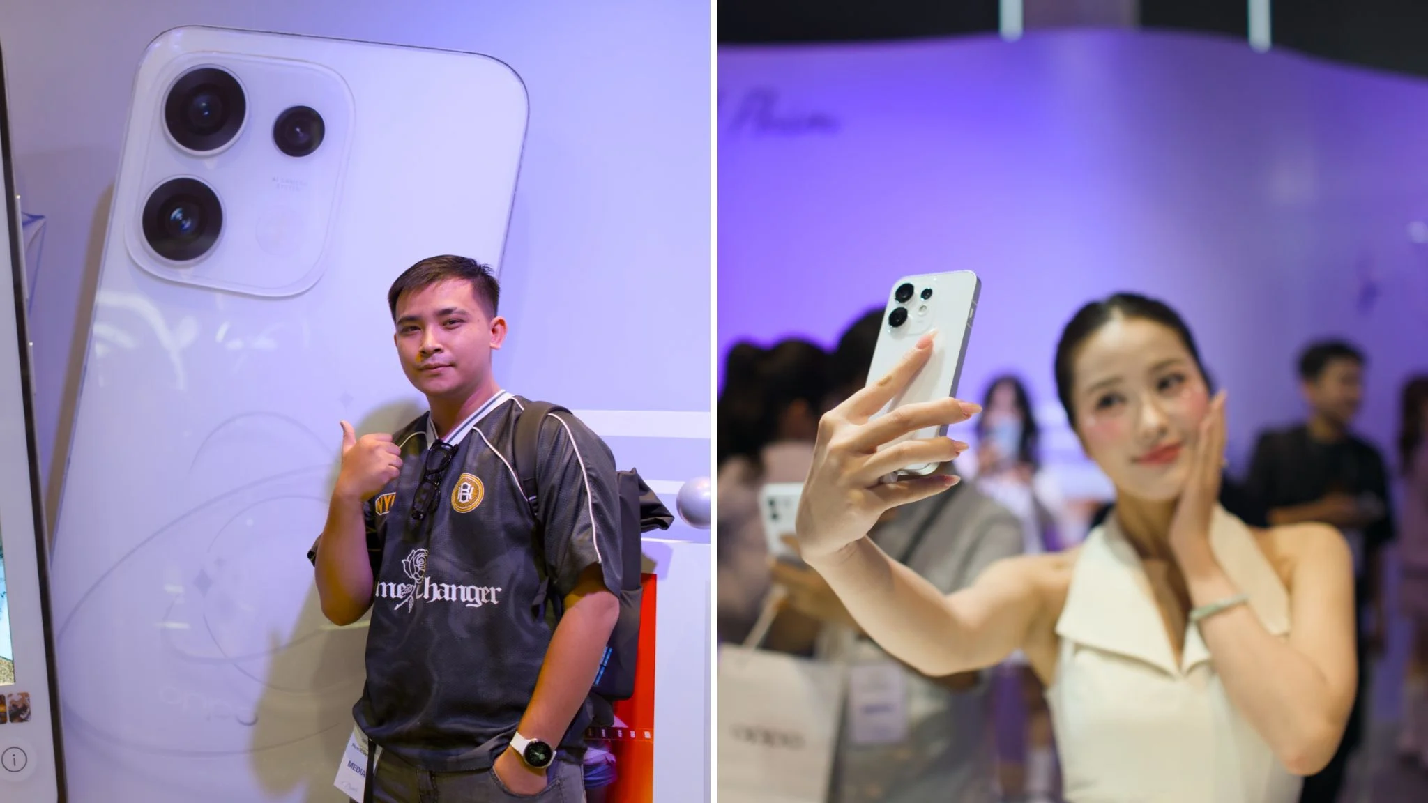Ảnh tham khảo cho bài: Đi coi OPPO ra Reno16 Series với món phụ kiện màn hình phụ Bubble độc lạ nè