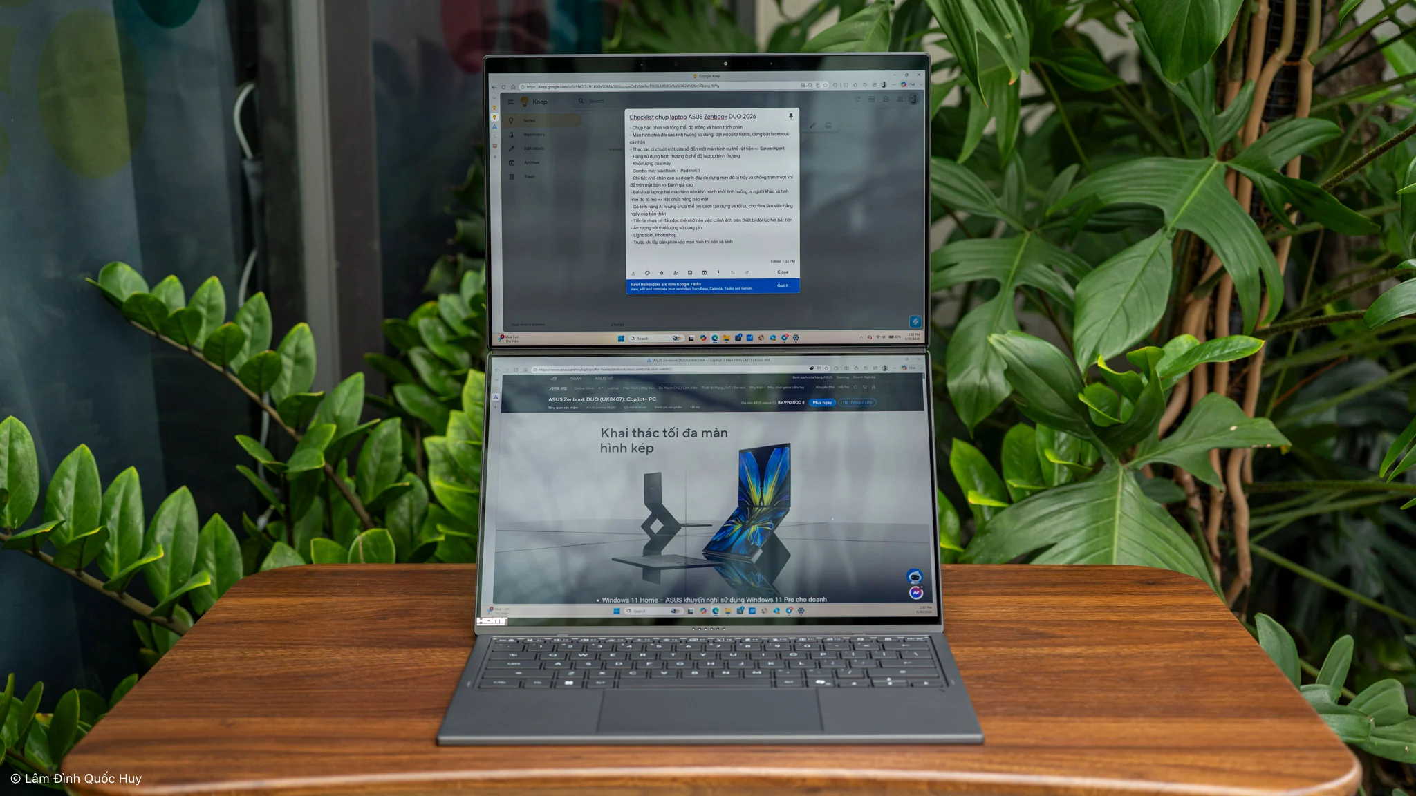 Ảnh tham khảo cho bài: Mình đã có dịp trải nghiệm ASUS Zenbook DUO 2026