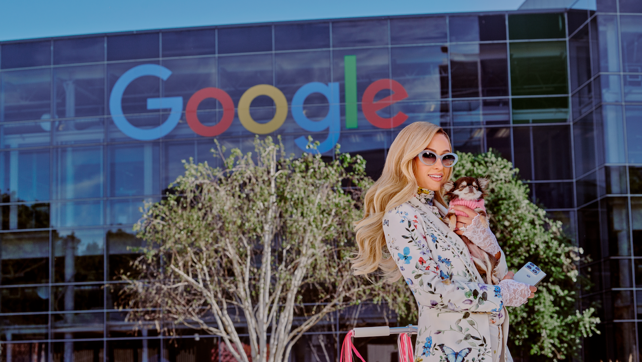 Reference image for: Paris Hilton is Android’s first icon in residence: the device shift worth noticing