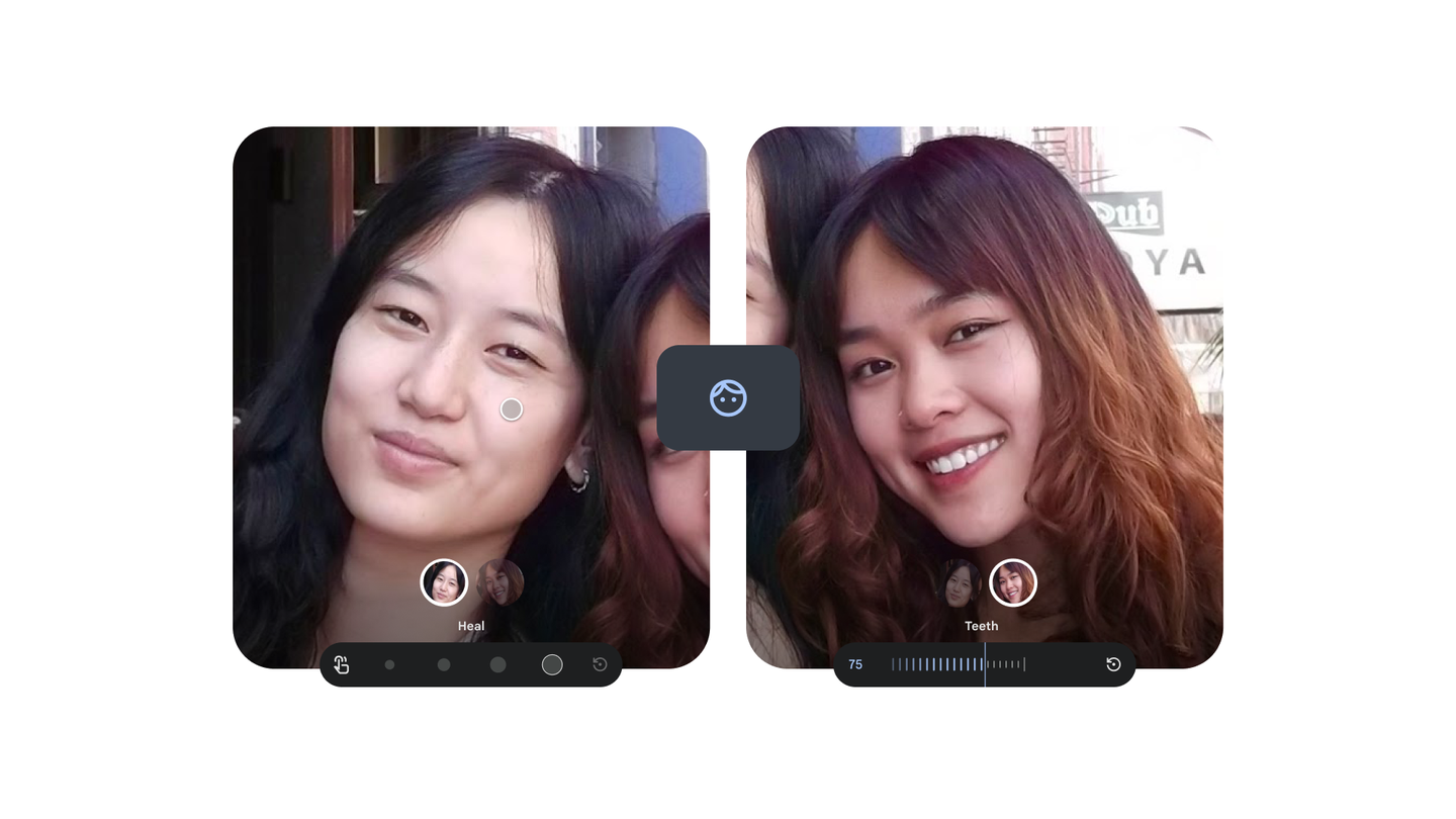 Reference image for: New touch-up tools in Google Photos’ image editor let you make quick, subtle fixes