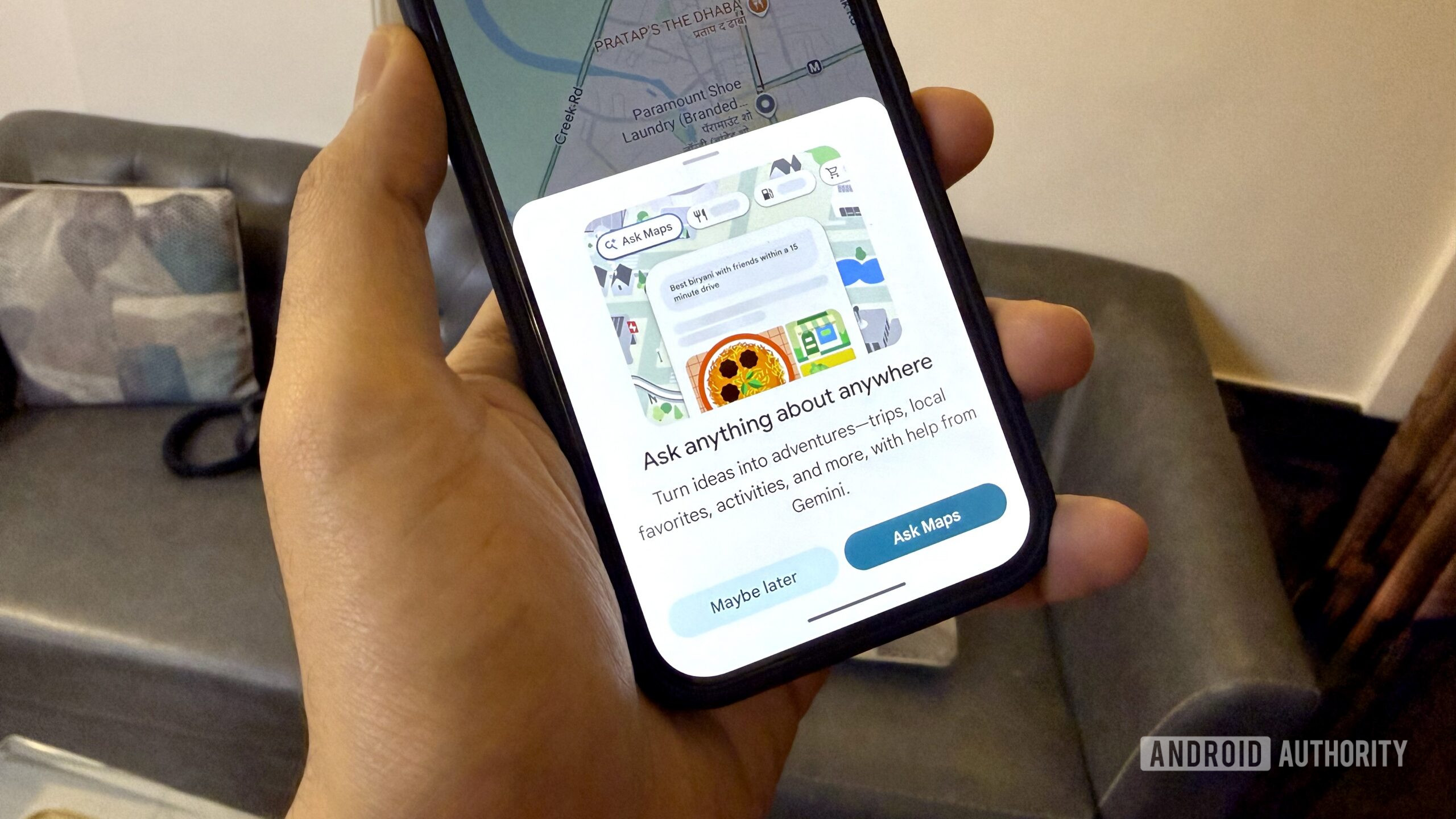 Reference image for: Google Maps may soon expand beyond restaurant suggestions to actually placing your order