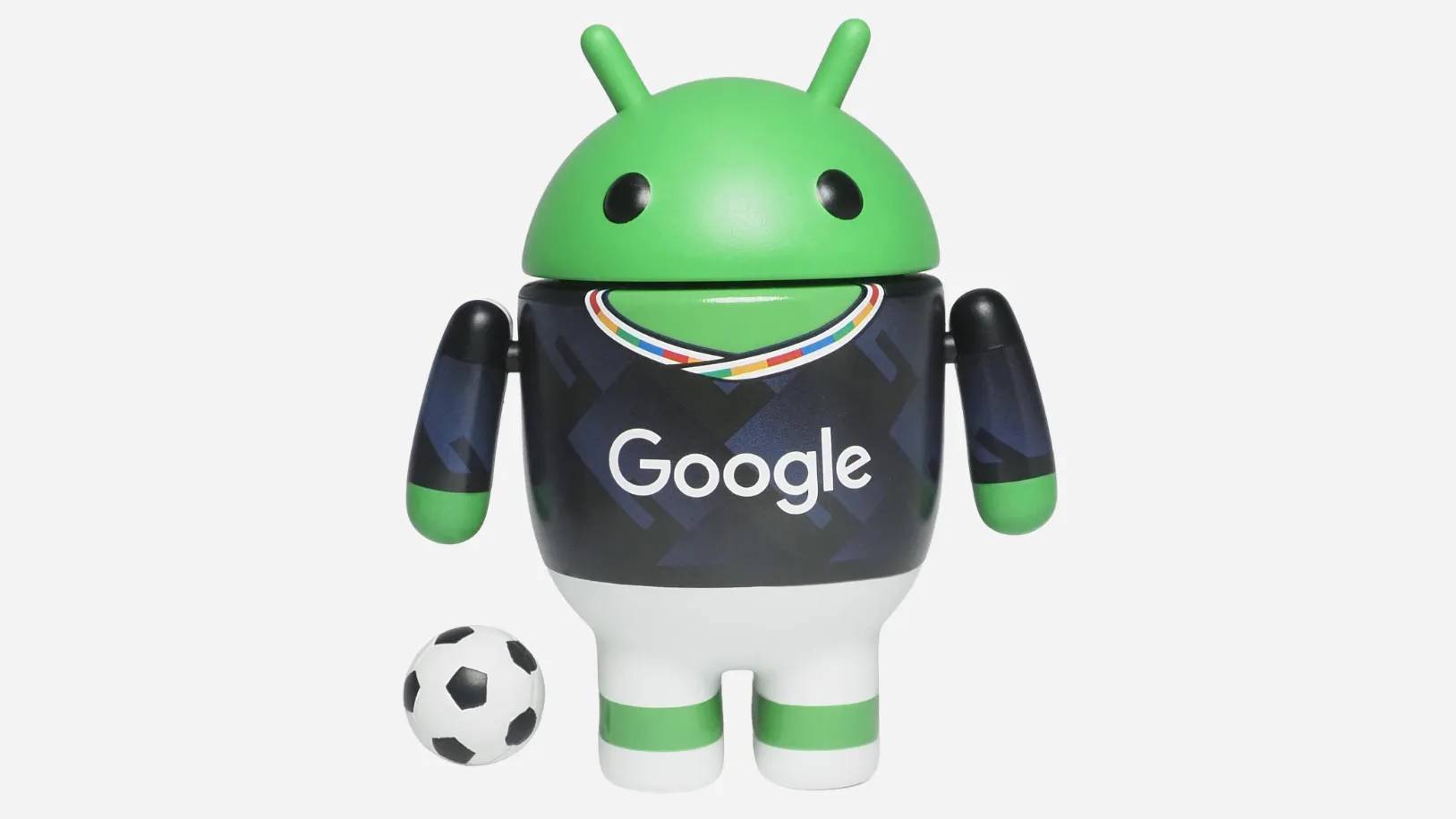 Reference image for: Google’s soccer-playing Android figurine is up for sale in the US: why this signal is getting harder to ignore